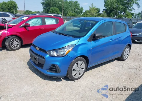 2017 Chevrolet Spark Ls Cvt from USA, damaged, VIN KL8CB6SA0HC733507